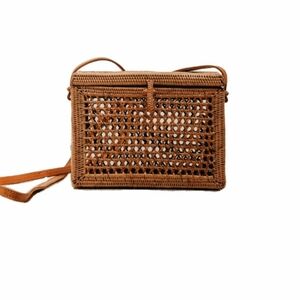 Bembien Rattan Flora Crossbody Bag